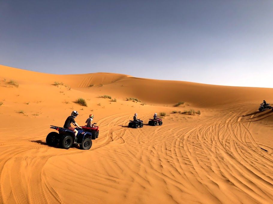 Morning Desert Safari with Quad Bike 