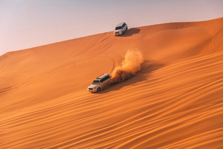 Dune Bashing in Arabian Safari